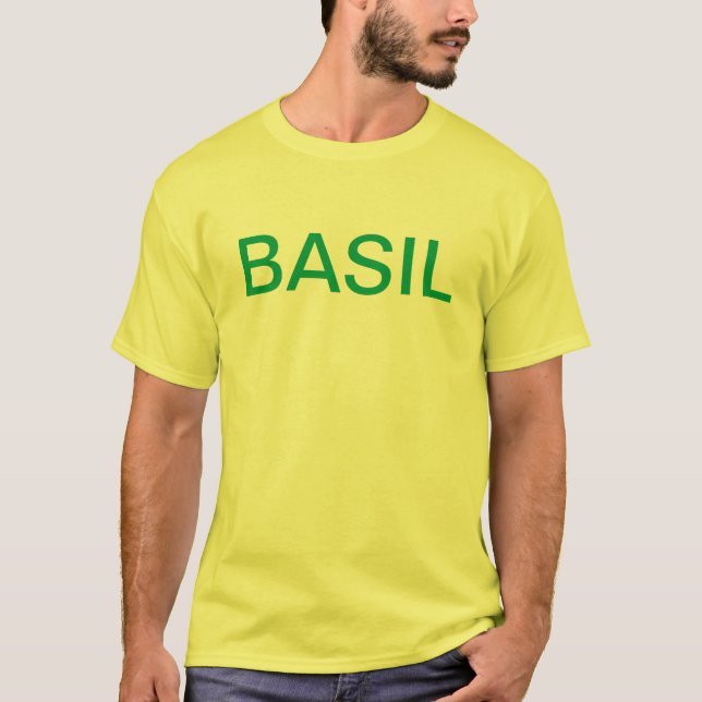 Basilikum T-Shirt (Vorderseite)