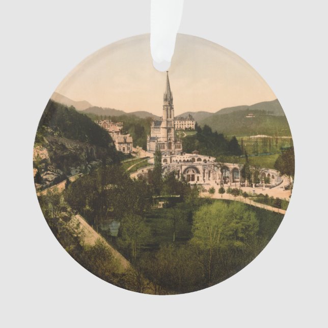 Basilique de Notre Dame, Lourdes, France (devant)