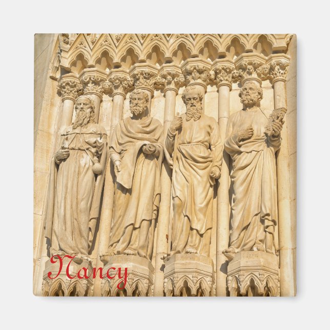 Basilique de Saint Epvre in Nancy, Frankreich Magnet (Vorne)