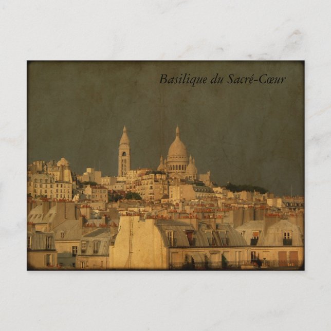 Basilique du Sacré-Coeur Postkarte (Vorderseite)