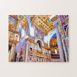 Basilique San Giovanni Rome. Jigsaw Puzzle
