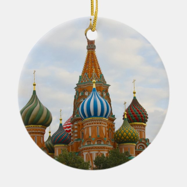 Basilische Kathedrale am Roten Platz, Moskau Keramikornament (Vorne)