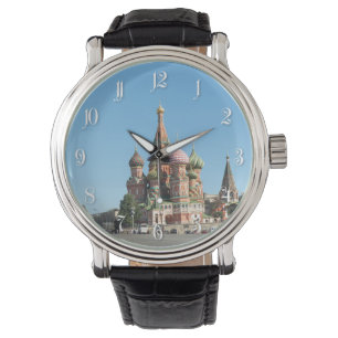 Basilische Kathedrale in Moskau Armbanduhr
