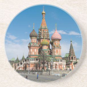 Basilische Kathedrale in Moskau Getränkeuntersetzer