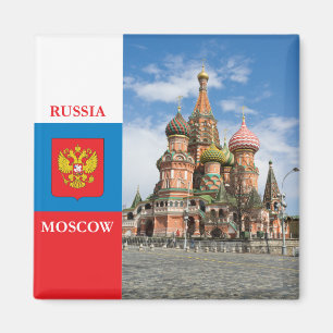 Basilische Kathedrale in Moskau Magnet