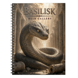Basilisken-Ruinengalerie Dark Cinema Notizblock