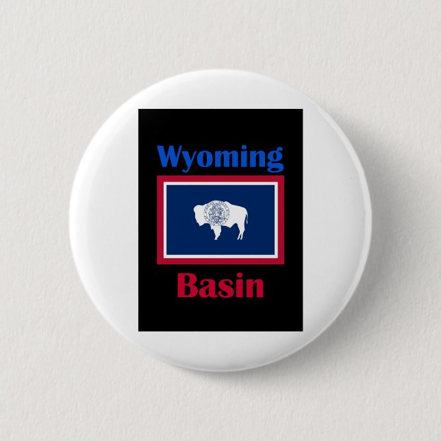 Basin Wyoming Button (Vorderseite)
