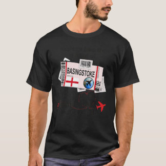Basingstoke Girl Basingstoke Boarding Pass T-Shirt
