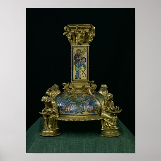 Basis des Kreuzes St. Bertin Poster (Vorne)