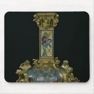 Basis des Kreuzes von St. Bertin Mousepad