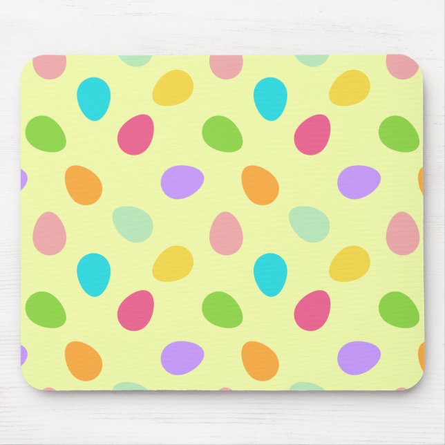 Basis-Eigelb Mousepad (Vorne)
