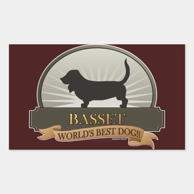 Basis Rechteckiger Aufkleber (Vorderseite)