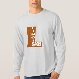 Basische T-Shirts DESIGN ILLINOIS SPORT