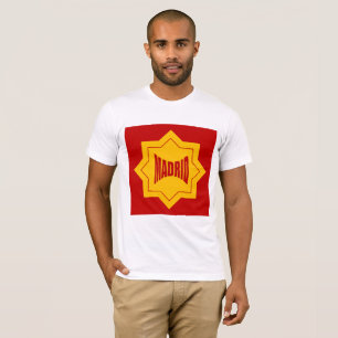 Basisches Bio-Weiß-T-Shirt Design Madrid T-Shirt