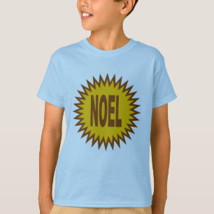 BASISCHES T-SHIRT SCHOKOLADE NOEL-STAR