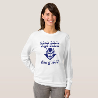 Basisherren-Langarm-T-Shirt für Damen T-Shirt