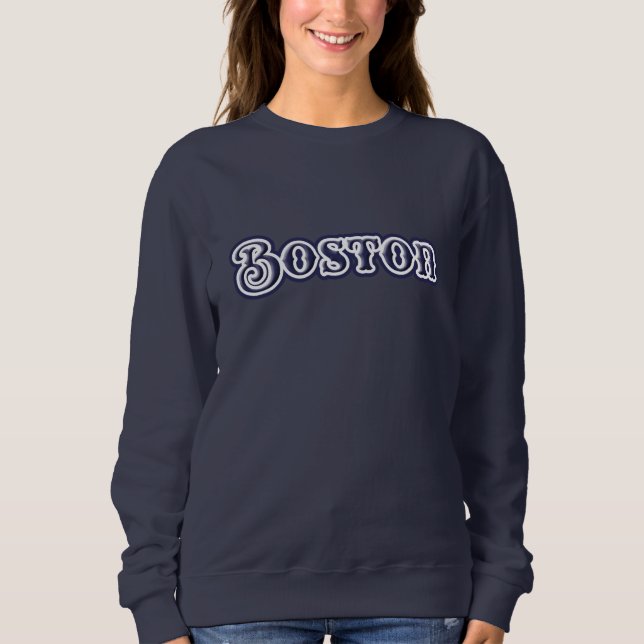 Basisschlabberpullover für Damen Sweatshirt (Vorderseite)