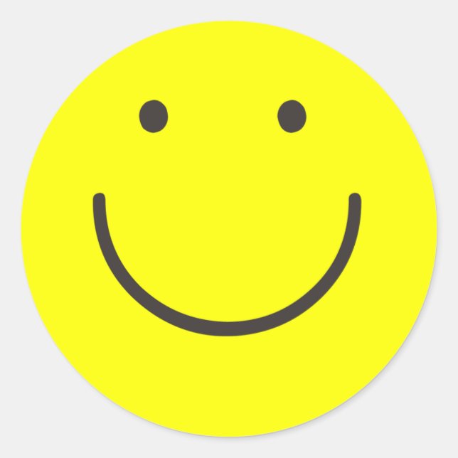 Basisticker Runder Aufkleber (Vorderseite)