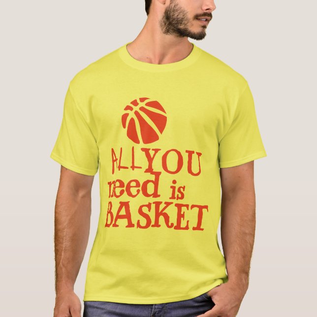 Baskall You Need Zited T-Shirt (Vorderseite)