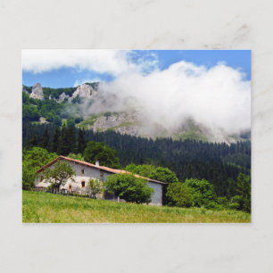 Baskenhaus in Aramäisch Postkarte