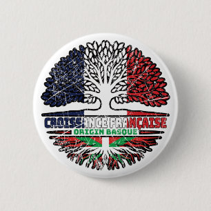 Baskenland Baskenland Frankreich Baumwurzeln Button
