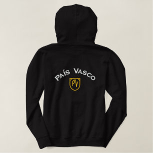 Baskenland Bestickter Hoodie
