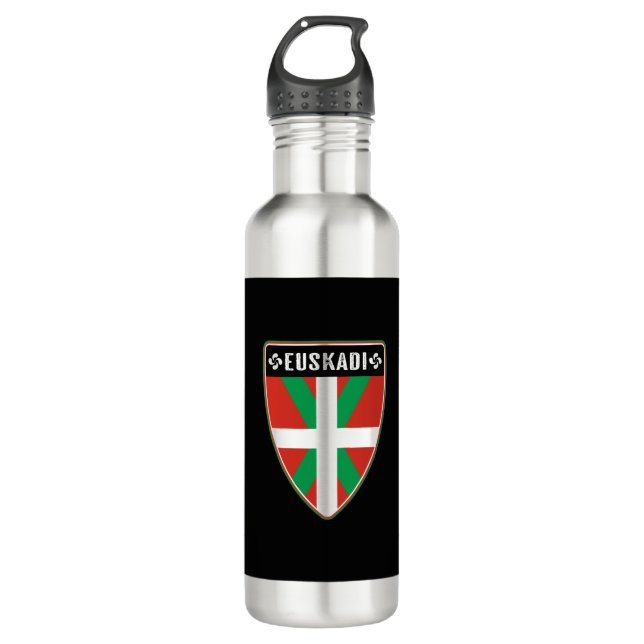 Baskenland Euskadi Edelstahlflasche (Vorderseite)