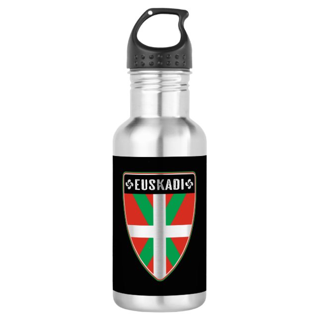 Baskenland Euskadi Edelstahlflasche (Vorderseite)