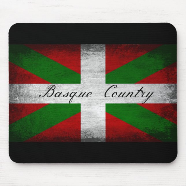 Baskenland: Not leidende Flagge Mousepad (Vorne)