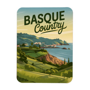 Baskenland Vintag Magnet