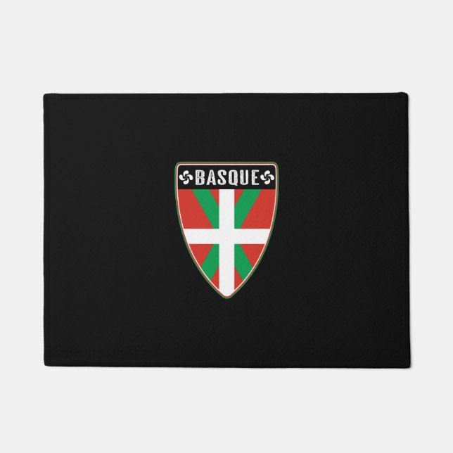 Baskenlandschild Fußmatte (Vorderseite)