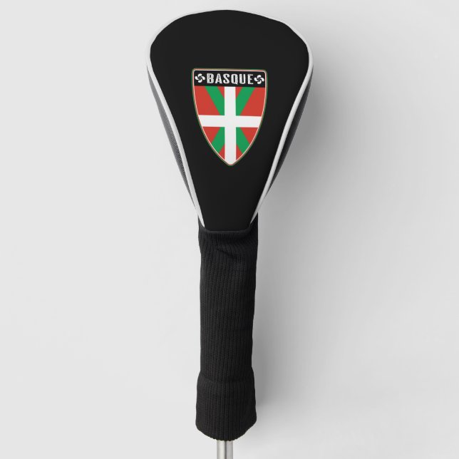 Baskenlandschild Golf Headcover (Vorderseite)