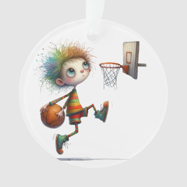 Basket-ball branché. Équipe. Amis. Famille (devant)