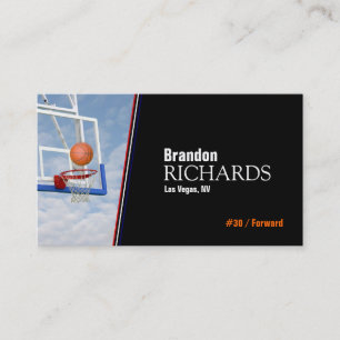 Basket-ball - cartes de visite