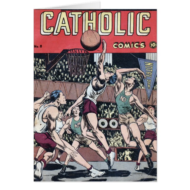 Basket-ball catholique de bandes dessinées (Devant)