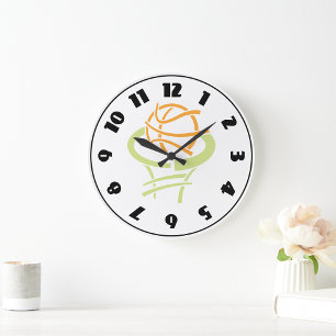 Basket-Ball Et Horloge