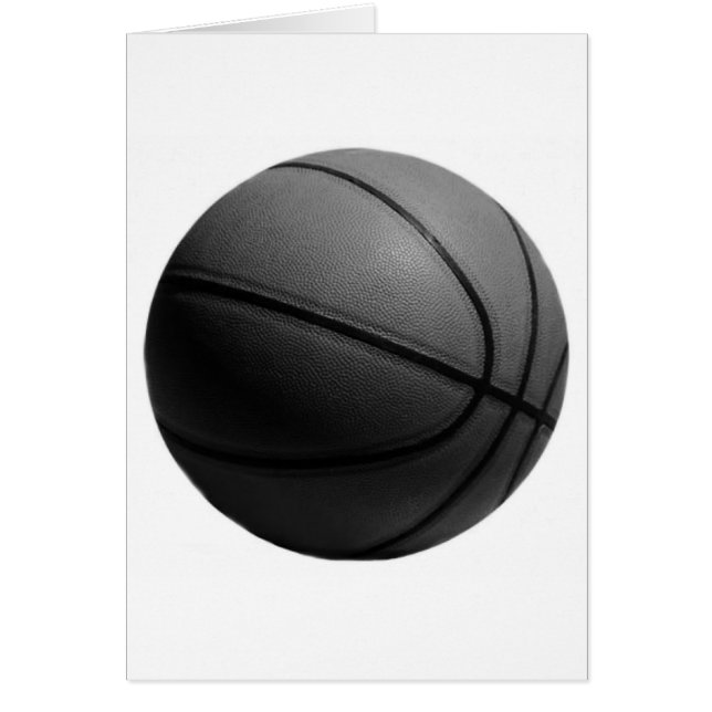 Basket-ball noir et blanc (Devant)