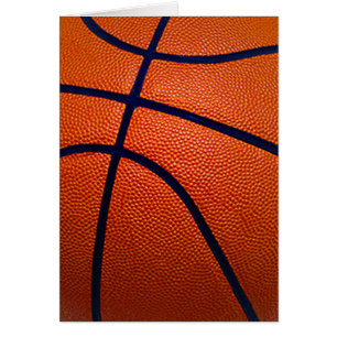 Basket-ball orange et noir