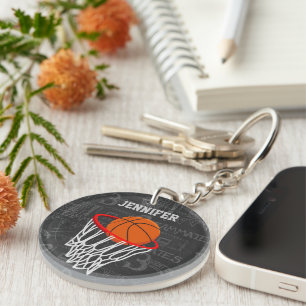 Basket-ball personnalisé et cercle de tableau