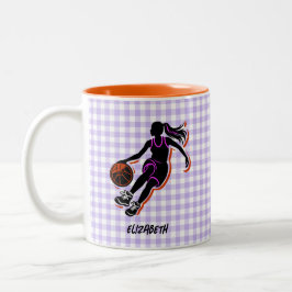 Basket-ball Personnalisé Fille Café Mug