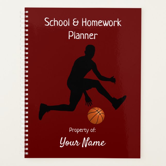 Basket-ball - Planificateur scolaire - HAMbyWG (Devant)