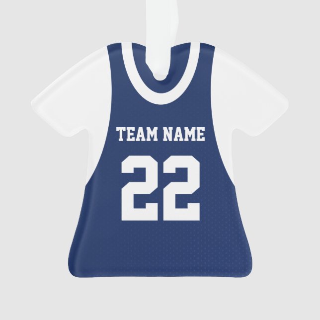 Basket-ball Sport Jersey Blue avec photo (devant)
