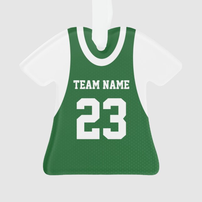 Basket-ball Sport Jersey Green (devant)