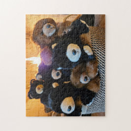 Basket of Bears Puzzle, 11" x 14", 252 pieces