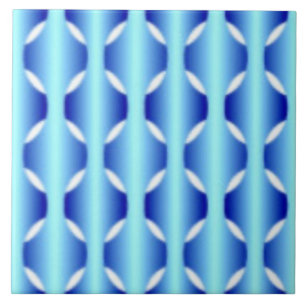 Basket Weave Blues Keramik Tile Fliese
