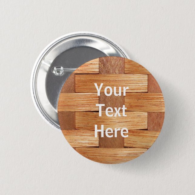 Basket Weave Button (Vorne & Hinten)