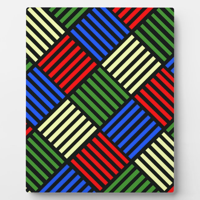 Basket Weave Fotoplatte (Vorderseite)