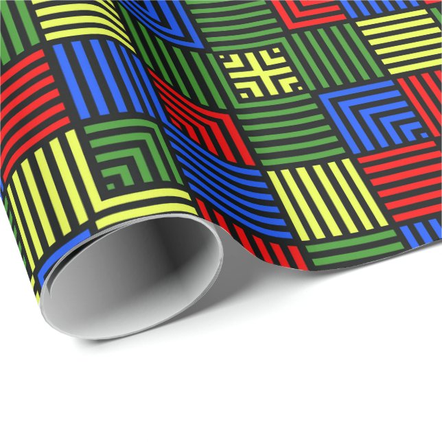 Basket Weave Geschenkpapier (Rolleneckpunkt)