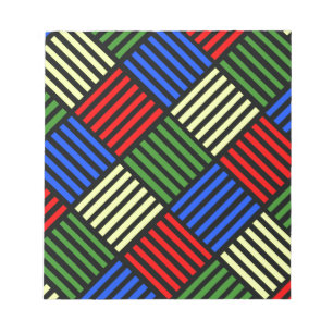 Basket Weave Notizblock