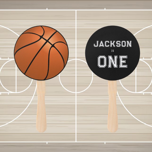 Basketball 1. Geburtstag Einzigartiges Dekor Fächer (Von Creator hochgeladen)